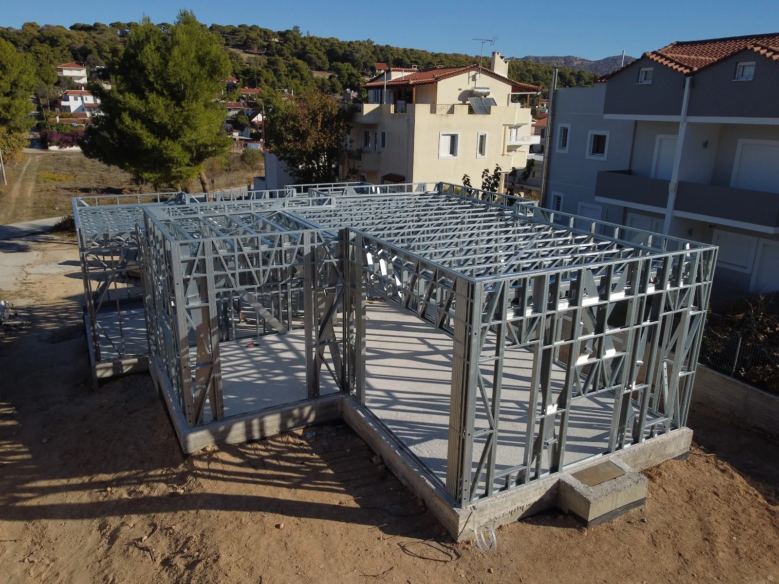Steel-framed villa — Greece — 1